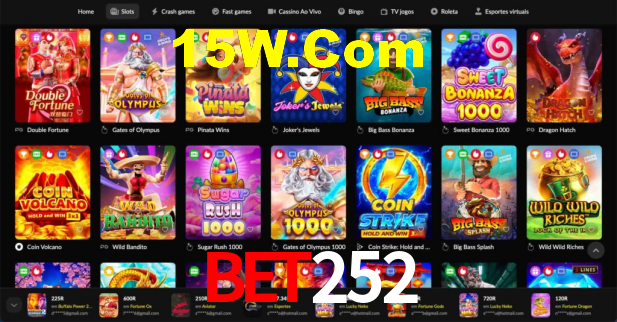 Bet252: Seu Cassino Premiado com Pagamentos Rápidos